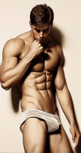 Little White Mesh Briefs